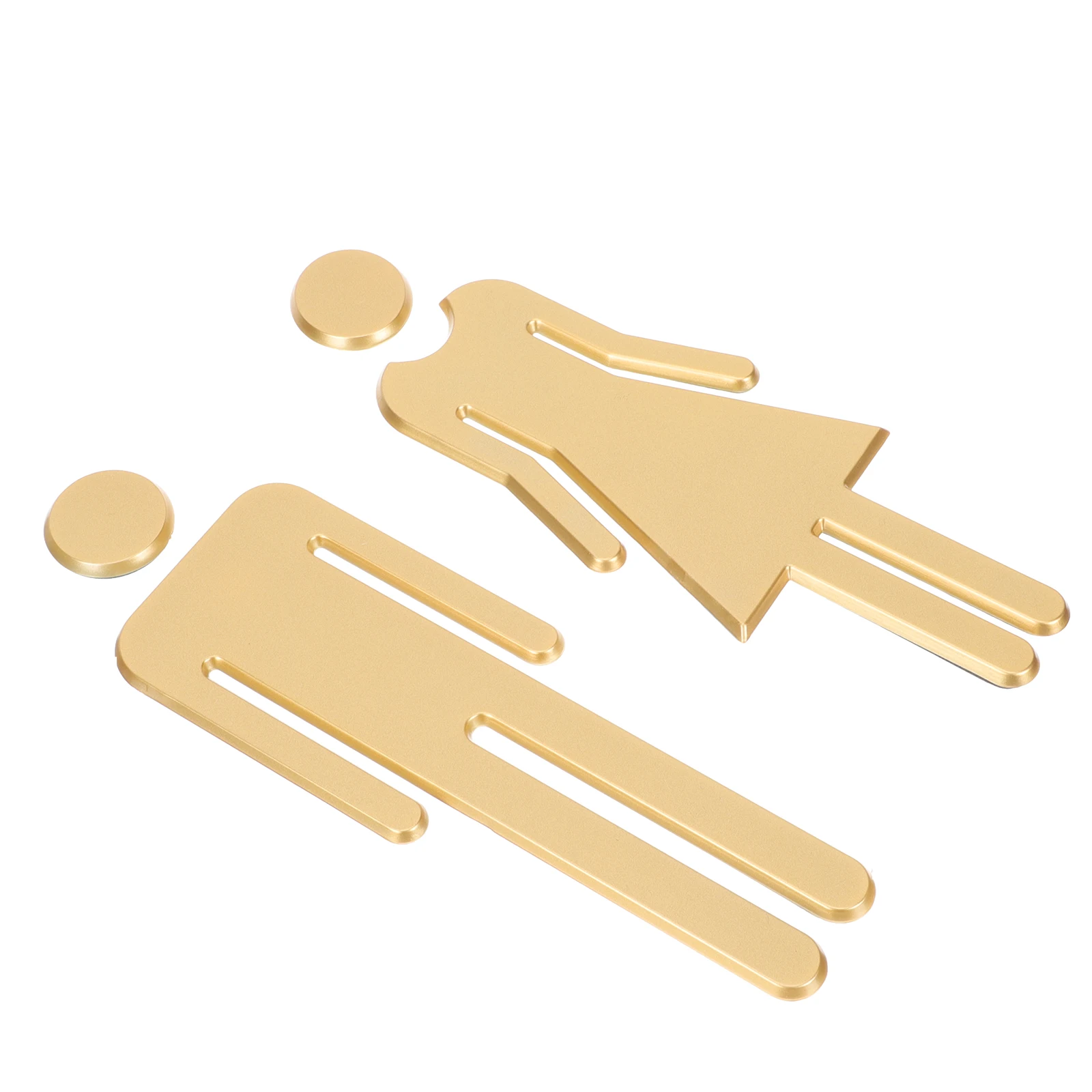 2 Pcs Men's Women's Bathroom Signs Acrylic Material Clear Identification Easy Install Simple Design Practical Popular Washroom
2 Pcs Men's Women's Bathroom Signs Acrylic Material Clear Identification Easy Install Simple Design Practical Popular Washroom