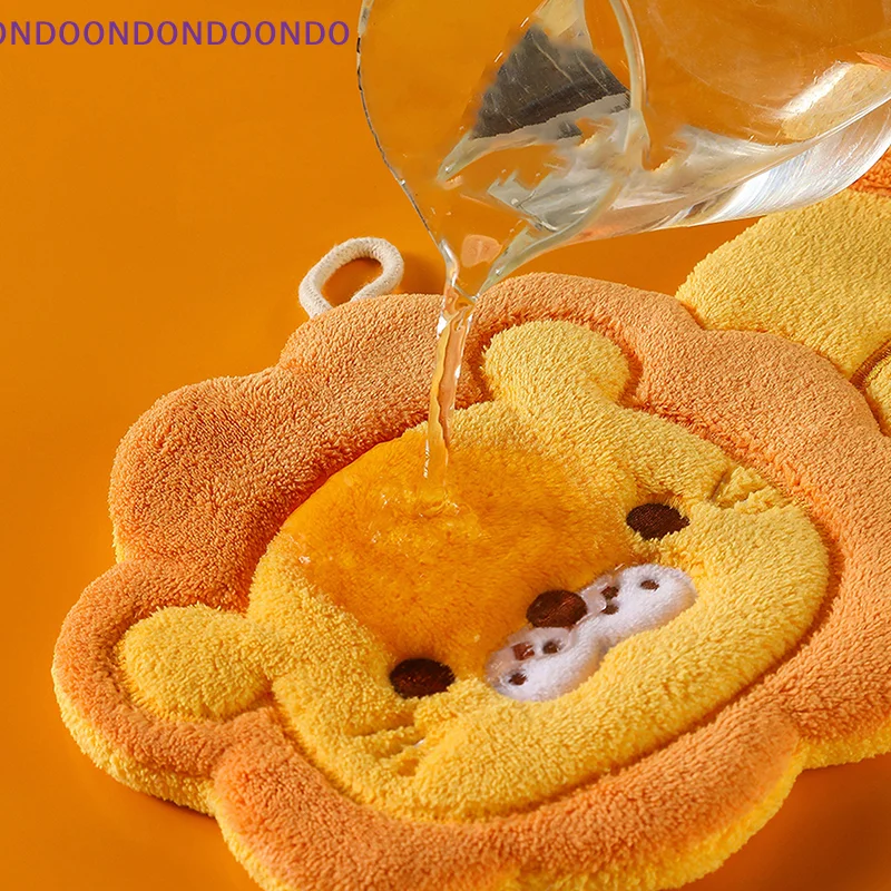 Hanging Type With Super Water Absorption Quick Drying Cartoon Cat Lion Hand Towel Kitchen Bathroom Hand Towel
Hanging Type With Super Water Absorption Quick Drying Cartoon Cat Lion Hand Towel Kitchen Bathroom Hand Towel