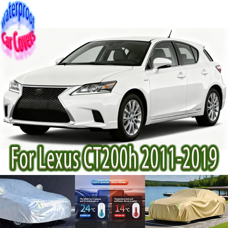 For Lexus CT200h 2011-2019 2017 2018 Outdoor Protection Full Car Covers Snow Cover Sunshade Waterproof Dustproof Car accessories
For Lexus CT200h 2011-2019 2017 2018 Outdoor Protection Full Car Covers Snow Cover Sunshade Waterproof Dustproof Car accessories