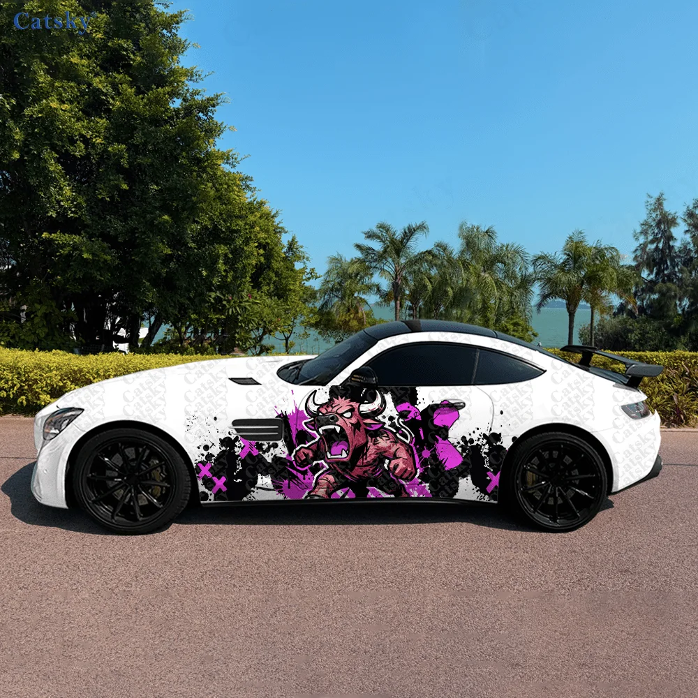 2pcs Graffiti Cow Car Stickers, Durable, Fade-resistant, Enhance The Beauty of Your Vehicle with Art Design Car Vinyl Wrap
2pcs Graffiti Cow Car Stickers, Durable, Fade-resistant, Enhance The Beauty of Your Vehicle with Art Design Car Vinyl Wrap
