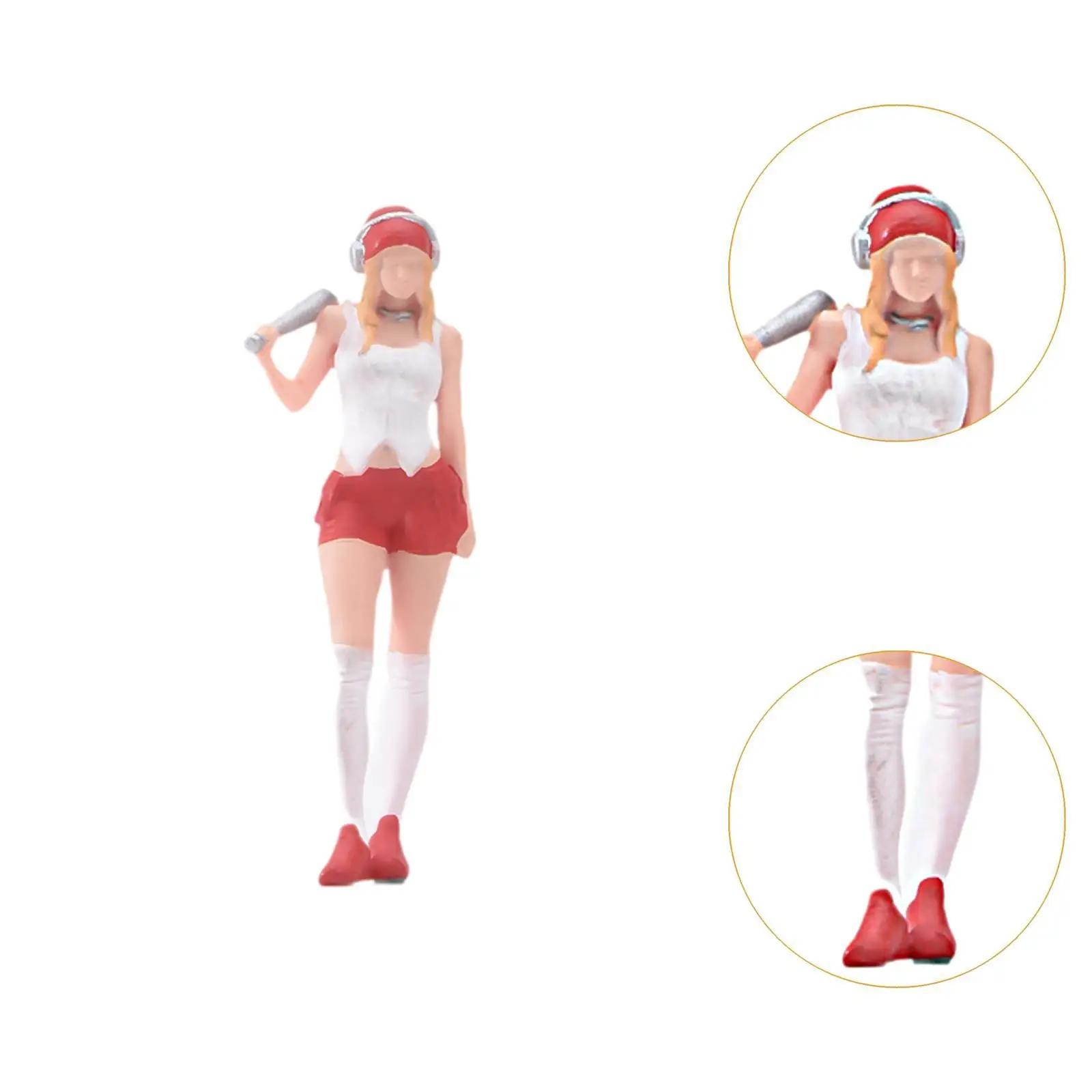 1:64 Street Girl Model Realistic Mini Standing Figure 3D Character Model Tiny People Model for Desktop Decoration DIY Scene
1:64 Street Girl Model Realistic Mini Standing Figure 3D Character Model Tiny People Model for Desktop Decoration DIY Scene