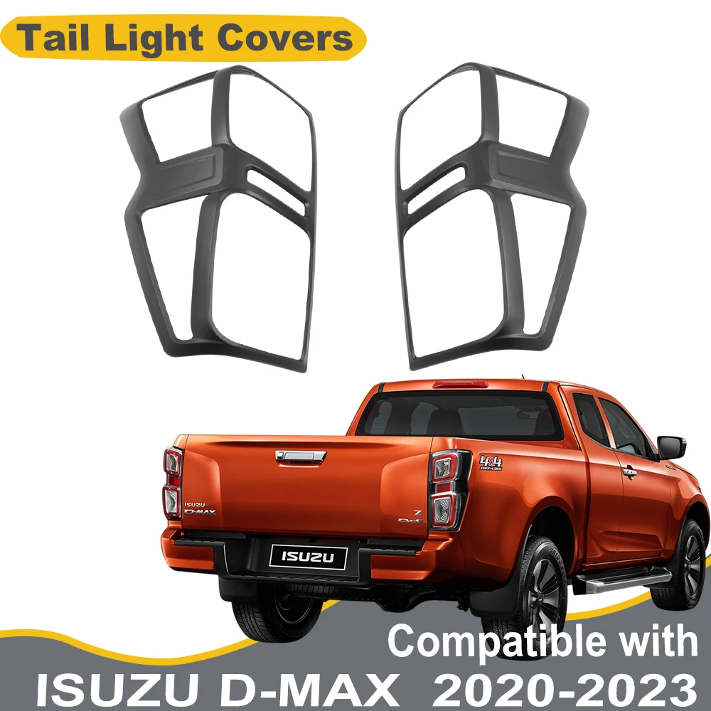 Taillight Cover For ISUZU D-MAX 2020-2023 ABS Matte Black Tail Lamp Covers Rear Lamp Guard Trim Protector Car Styling Accessory
Taillight Cover For ISUZU D-MAX 2020-2023 ABS Matte Black Tail Lamp Covers Rear Lamp Guard Trim Protector Car Styling Accessory