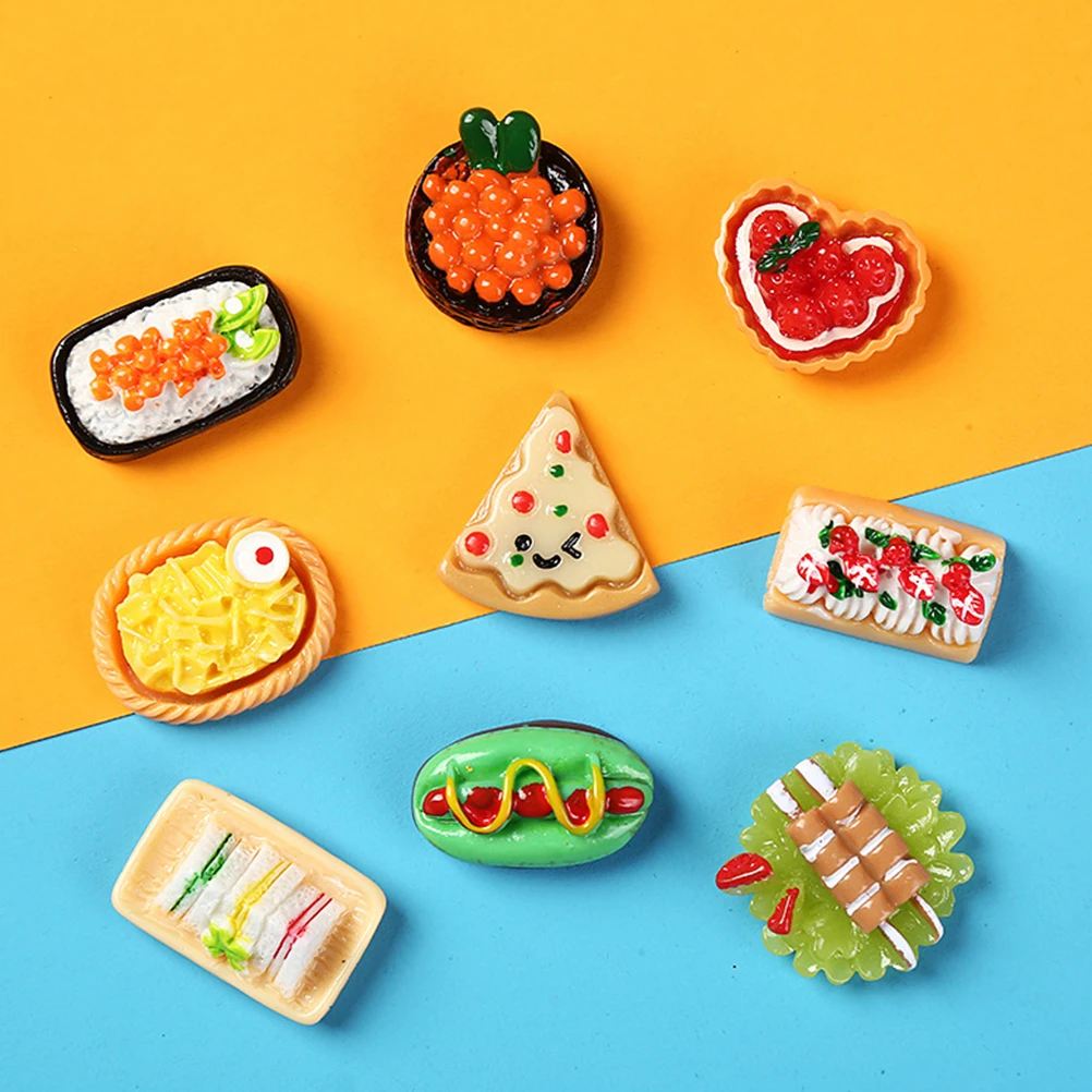 15 Pcs Simulated Food Bread Miniature Dollhouse Artificial for Display Model Toys Resin Decorations Kitchen Fake
15 Pcs Simulated Food Bread Miniature Dollhouse Artificial for Display Model Toys Resin Decorations Kitchen Fake