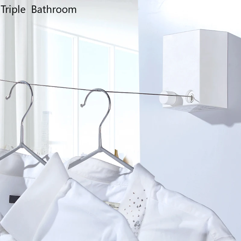 Household Storage Tools Retractable Clothes Drying Rack Rope Clothesline Heavy Duty Portable Clothes Dryer with Steel Rope
Household Storage Tools Retractable Clothes Drying Rack Rope Clothesline Heavy Duty Portable Clothes Dryer with Steel Rope