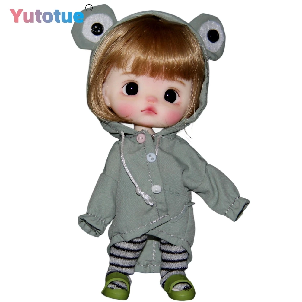 YUTOTUE 1/12 BJD Doll 6 inch Height Mini Resin Doll Toy Cute Doll with Face Makeup and Clothes Lifelike
YUTOTUE 1/12 BJD Doll 6 inch Height Mini Resin Doll Toy Cute Doll with Face Makeup and Clothes Lifelike