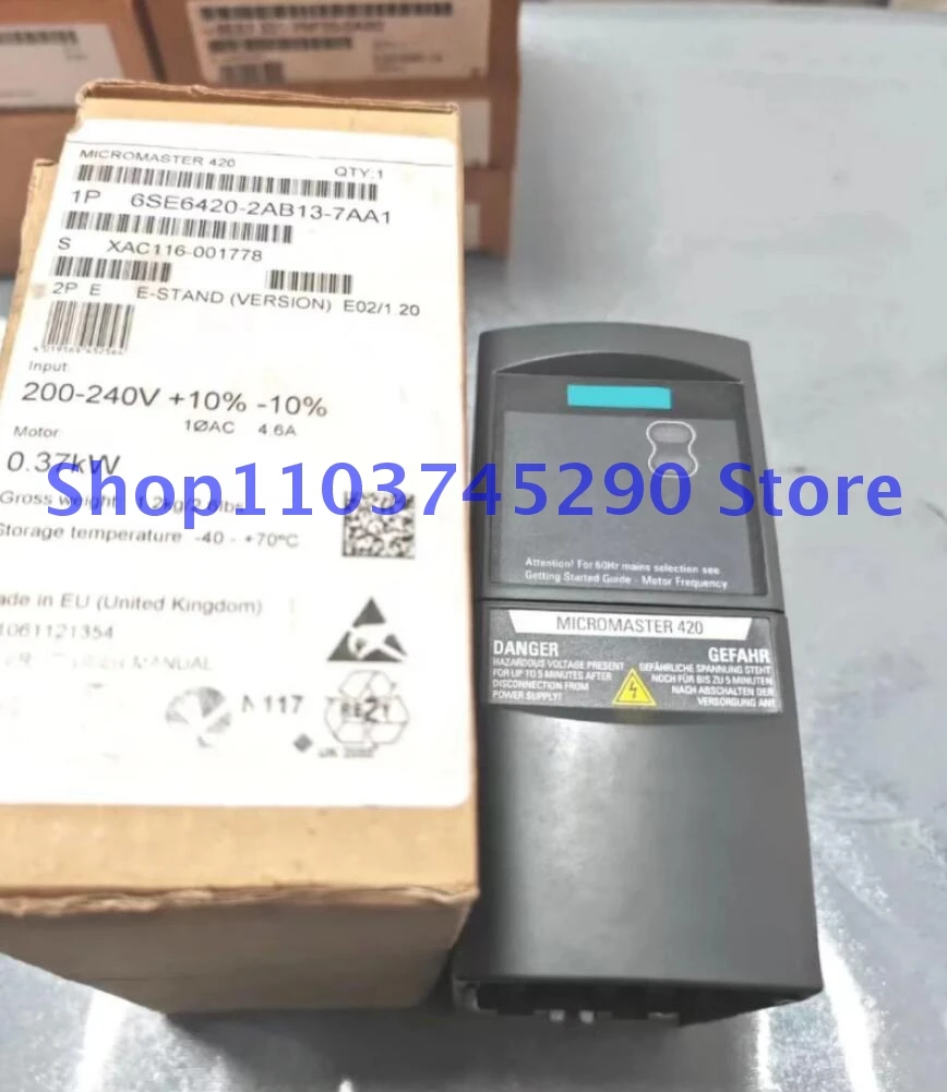 1 шт. 6SE6420 2AB13 7AA1 ПЛК Модуль 6SE6420-2AB13-7AA1 оригинальный бренд в коробке новая быстрая доставка 6SE64202AB137AA1
1 шт. 6SE6420 2AB13 7AA1 ПЛК Модуль 6SE6420-2AB13-7AA1 оригинальный бренд в коробке новая быстрая доставка 6SE64202AB137AA1