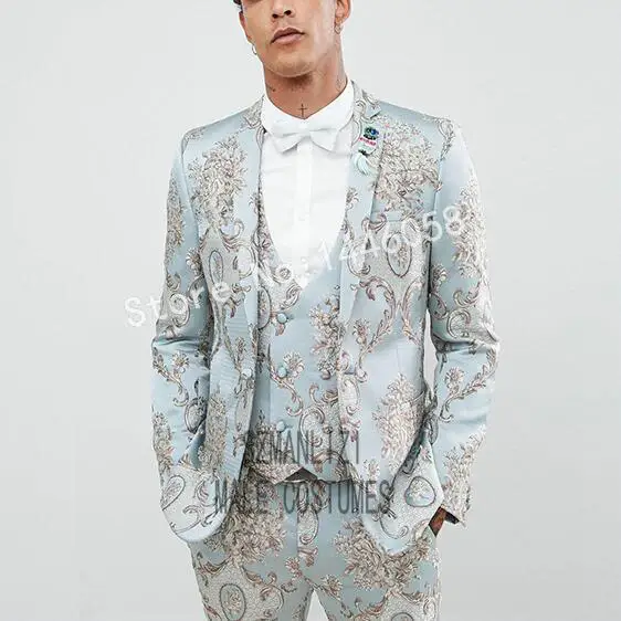 Formal Wedding Dress Men Suits 3 Piece 2022 Italian Design Floral Groom Tuxedos For Men Prom Slim Fit Mens Wedding Party Suits
Formal Wedding Dress Men Suits 3 Piece 2022 Italian Design Floral Groom Tuxedos For Men Prom Slim Fit Mens Wedding Party Suits