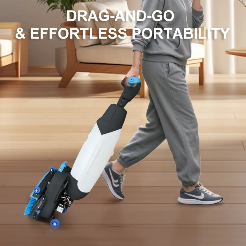 Mini Walk Behind Floor Scrubber Dryer Electric Floor Cleaning Machine for Commercial Use
Mini Walk Behind Floor Scrubber Dryer Electric Floor Cleaning Machine for Commercial Use