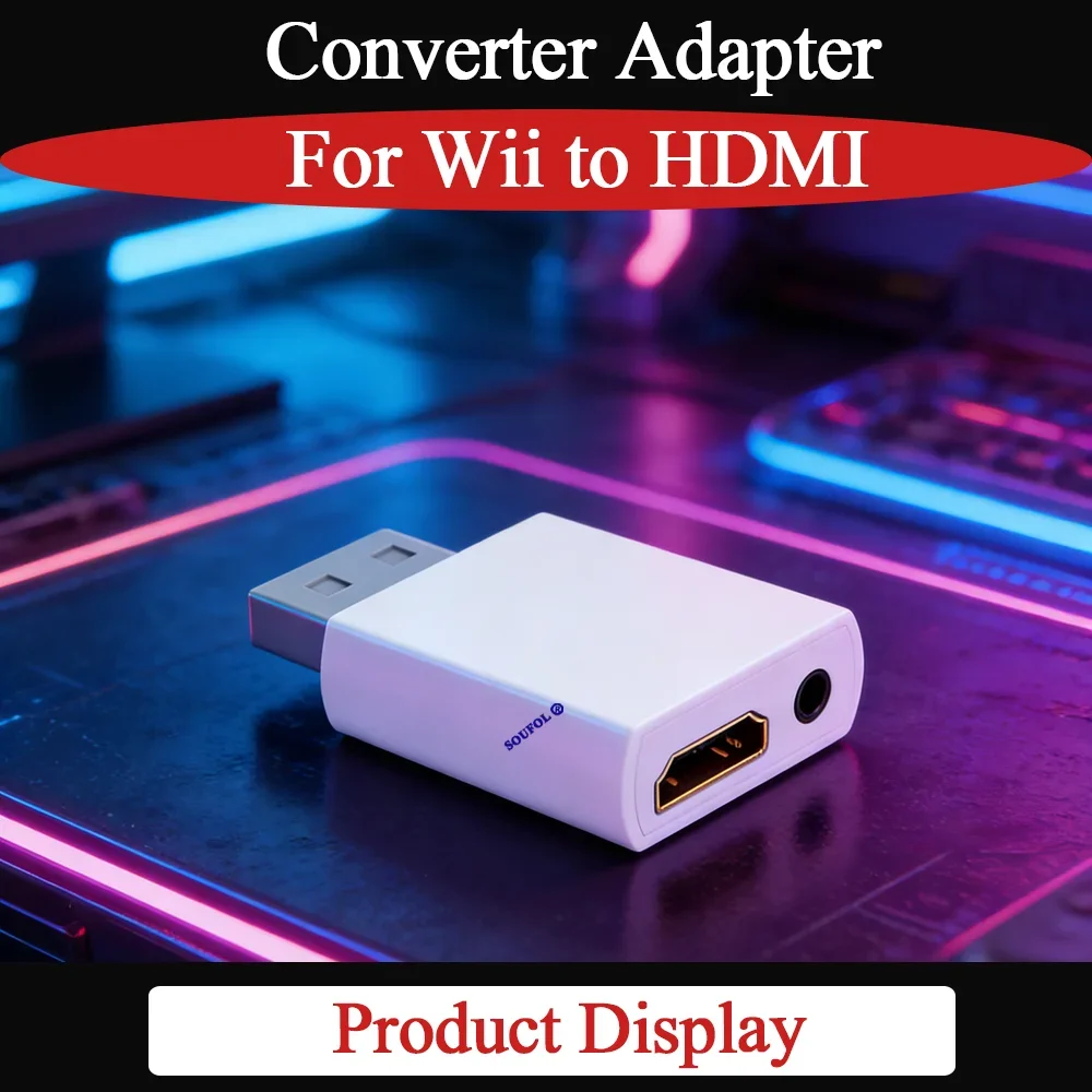 Новый конвертер Mayflash для Wii в HDMI — видеовыход 20P/1080P с аудиовыходом 3,5 мм для телевизора/ПК/монитора/проектора.
Новый конвертер Mayflash для Wii в HDMI — видеовыход 20P/1080P с аудиовыходом 3,5 мм для телевизора/ПК/монитора/проектора.