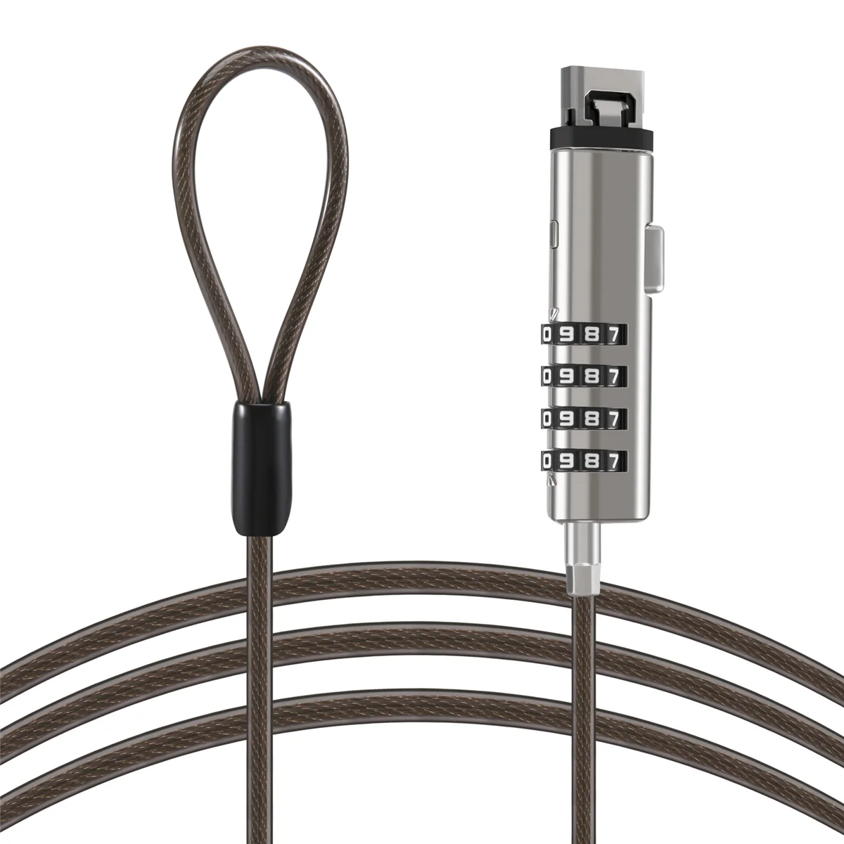 N82R 4-цифровой универсальный замок USB-кабель безопасности для ноутбука для компьютера
N82R 4-цифровой универсальный замок USB-кабель безопасности для ноутбука для компьютера