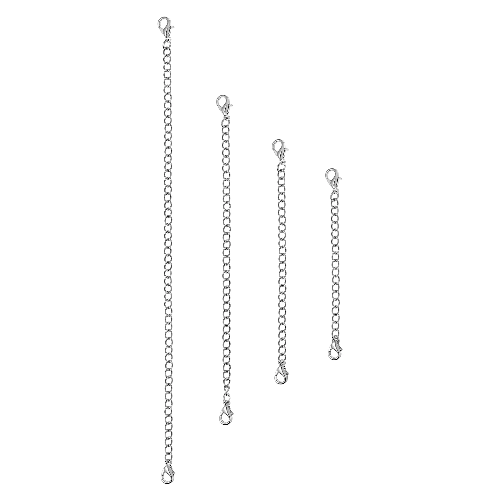 Extender Chain Lobster Buckle Bracelets Necklace Extension with Clasp Charm Anklet
Extender Chain Lobster Buckle Bracelets Necklace Extension with Clasp Charm Anklet