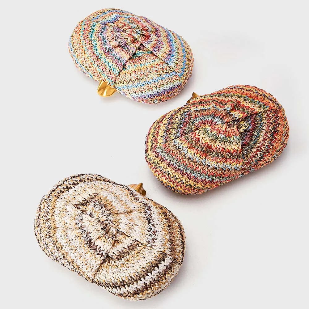 Casual Straw Women's Bag Clutch Woven Handbags Top Quality Luxury Bags Party Women's Shoulder Bags Purses Fashion Pouch
Casual Straw Women's Bag Clutch Woven Handbags Top Quality Luxury Bags Party Women's Shoulder Bags Purses Fashion Pouch