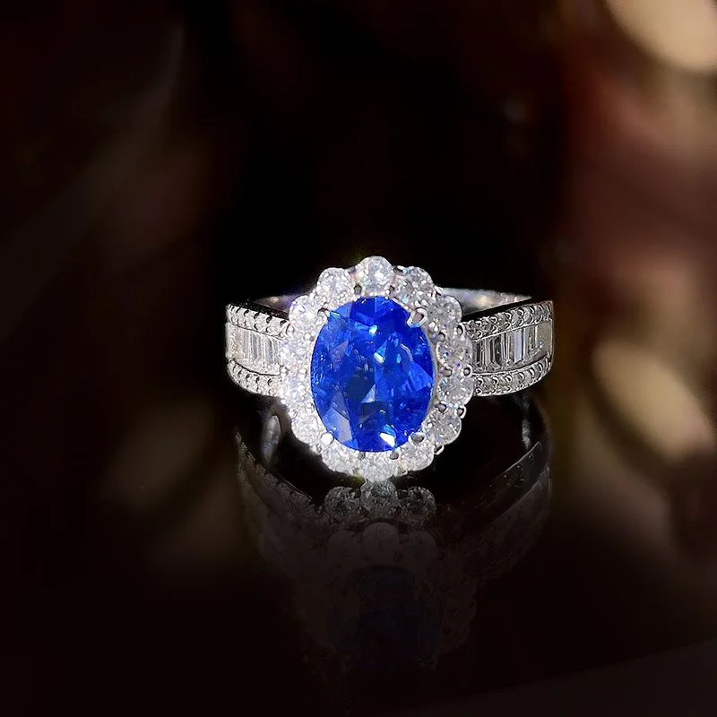 Retro 3ct Lab Delphinium Sapphire Ring for Women Luxury High Quality Jewelry Wholesale
Retro 3ct Lab Delphinium Sapphire Ring for Women Luxury High Quality Jewelry Wholesale