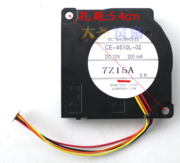 Новый охлаждающий вентилятор для проектора CE-4510L-02 CE-4510L-03 CE-4510L-04 DC12V 200mA для CB-1780W/1781W/1785W/1795F
Новый охлаждающий вентилятор для проектора CE-4510L-02 CE-4510L-03 CE-4510L-04 DC12V 200mA для CB-1780W/1781W/1785W/1795F