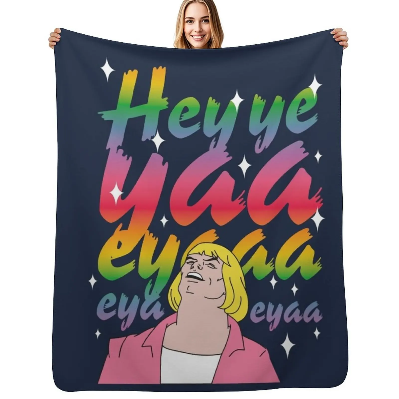 Hey ye yaa eyaaa Throw Blanket Soft Breathable Blanket for Night Sleeping
Hey ye yaa eyaaa Throw Blanket Soft Breathable Blanket for Night Sleeping