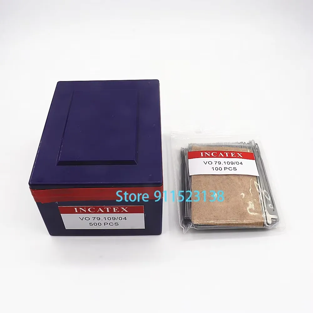 500 Pcs Incatex Knitting Needle VO 79.109/04 For Shima Seiki Chinese Knitting Machine 8G Needle
500 Pcs Incatex Knitting Needle VO 79.109/04 For Shima Seiki Chinese Knitting Machine 8G Needle
