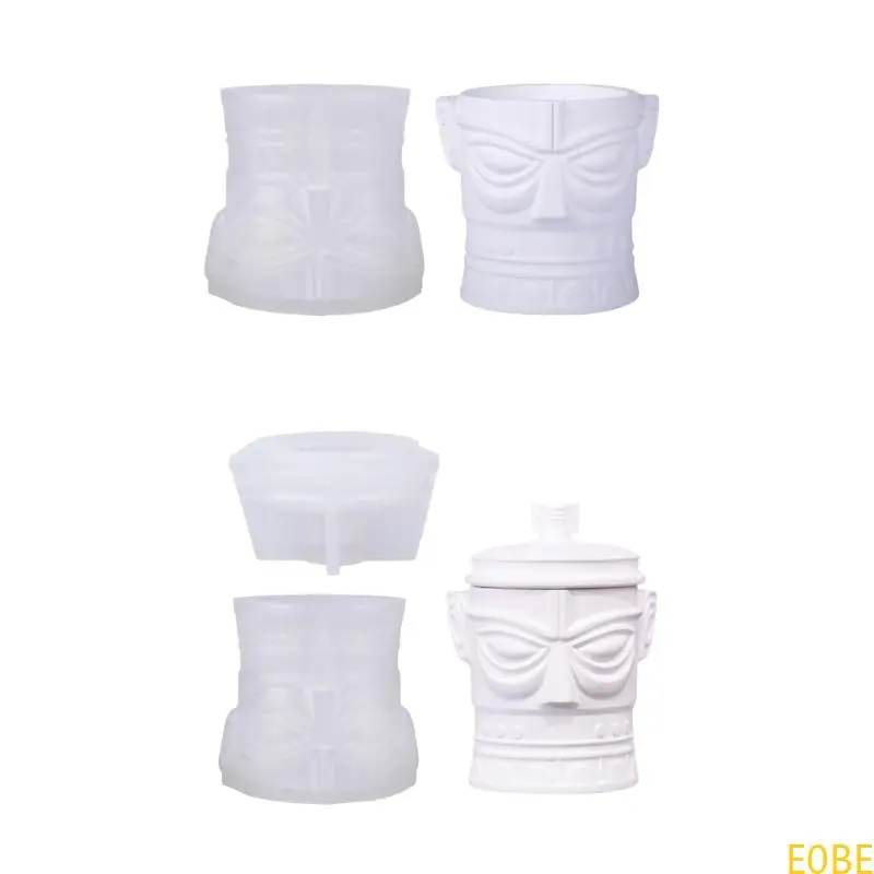 E0BE Reusable Nordic Inspired Silicone Mould for Craft and Plaster Sanxingdui Mask
E0BE Reusable Nordic Inspired Silicone Mould for Craft and Plaster Sanxingdui Mask