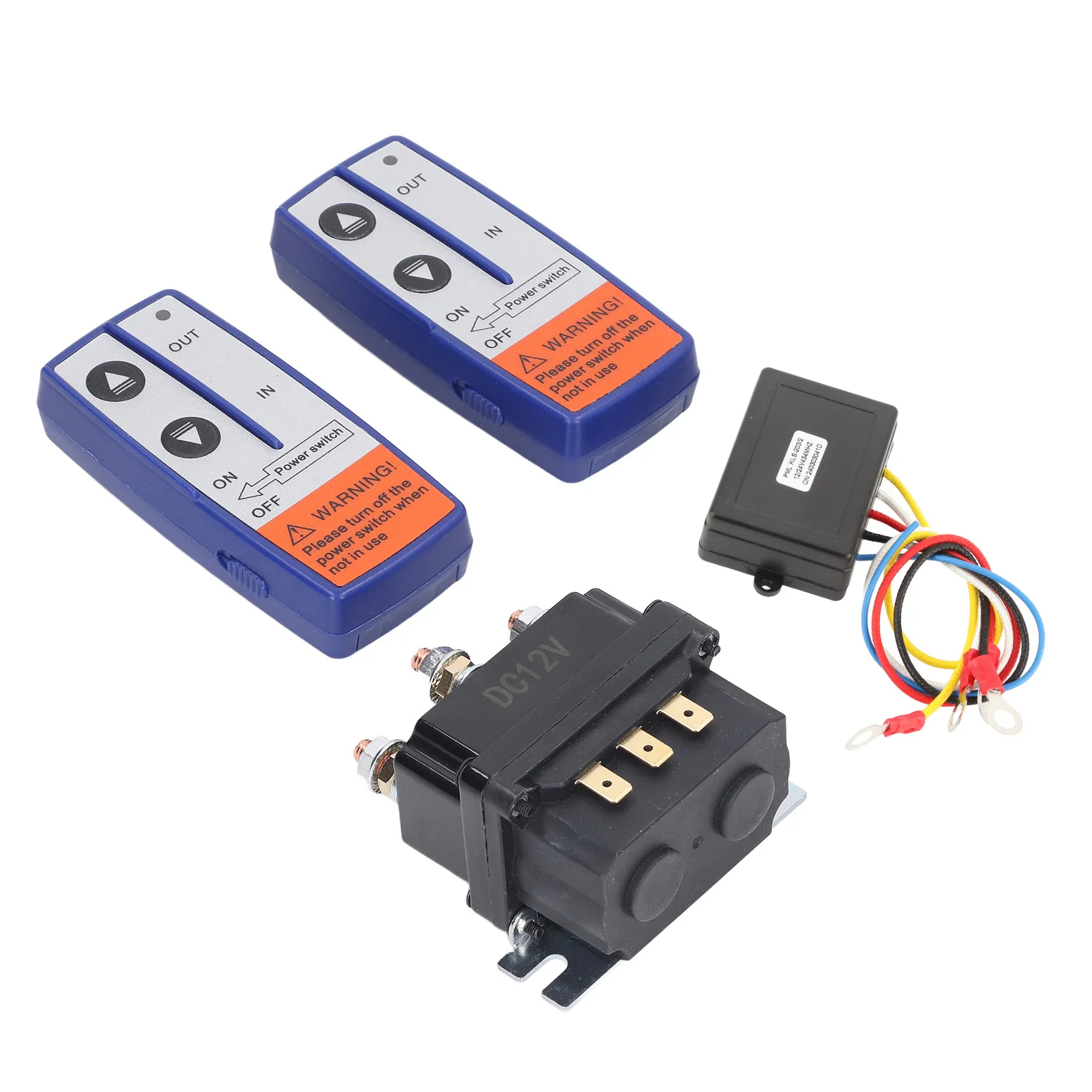12V 250A Winch Relay Kit with Remote Controller Relay Contactor for Industrial Vehicle Winch Relay Contactor
12V 250A Winch Relay Kit with Remote Controller Relay Contactor for Industrial Vehicle Winch Relay Contactor