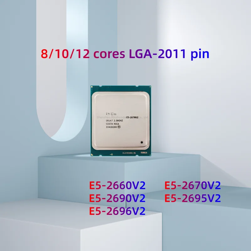 1 piece 2660V2 2670V2 2680V2 2690V2 2695 2696V2 2697V2 2667V2 2651V2 LGA 2011 pin CPU
1 piece 2660V2 2670V2 2680V2 2690V2 2695 2696V2 2697V2 2667V2 2651V2 LGA 2011 pin CPU