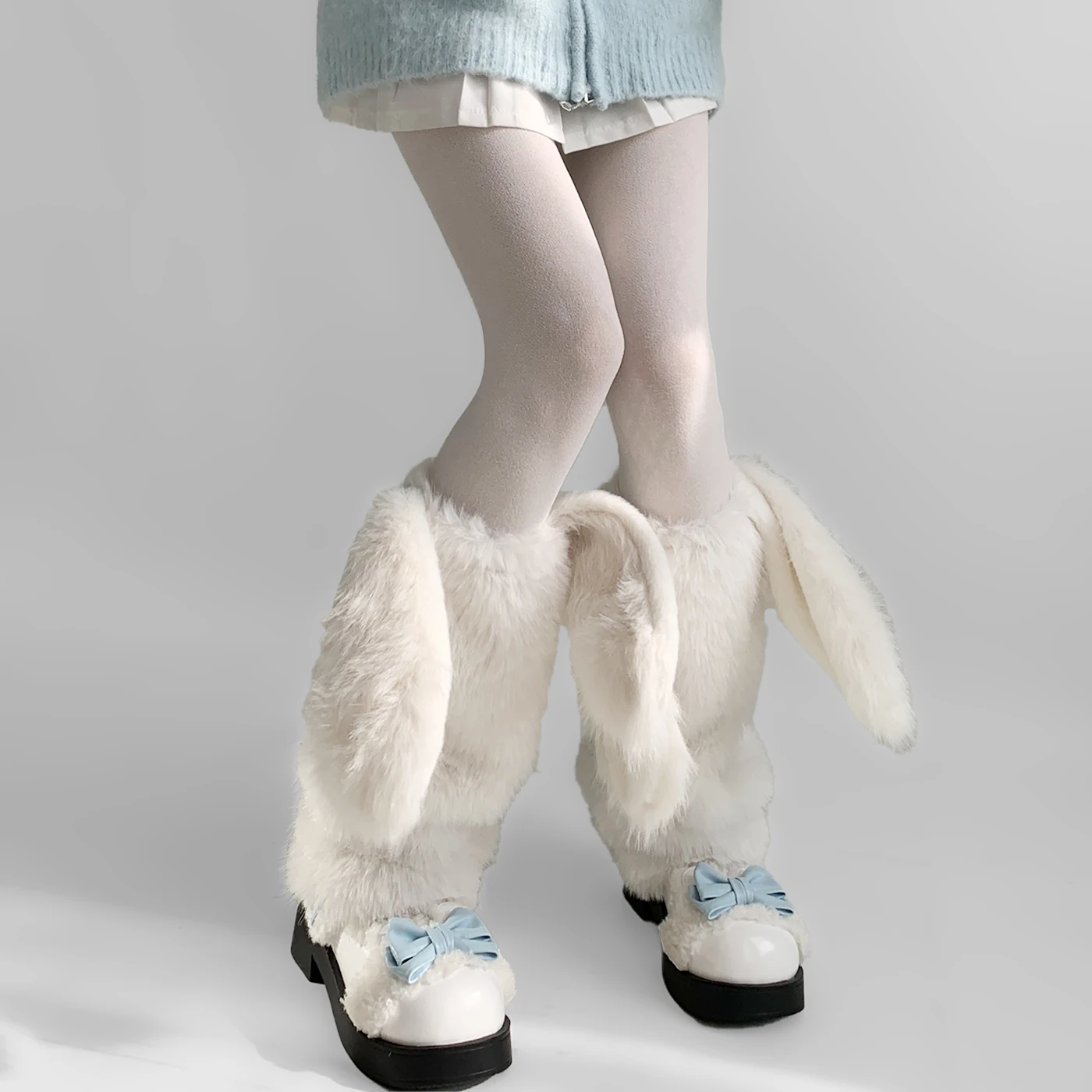 Kawaii Oversize гетры из искусственного меха с заячьими ушками, зимние утолщенные женские теплые носки до середины икры JK, леггинсы в стиле Лолиты, плюшевые чехлы для ботинок
Kawaii Oversize гетры из искусственного меха с заячьими ушками, зимние утолщенные женские теплые носки до середины икры JK, леггинсы в стиле Лолиты, плюшевые чехлы для ботинок