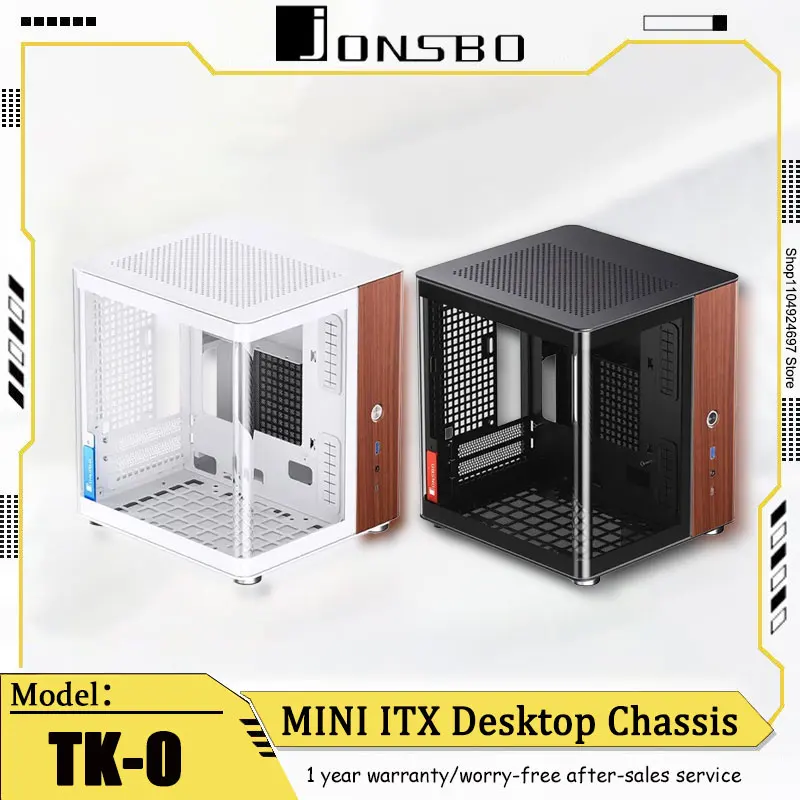 JONSBO TK-0 Small Chassis Mini Hyperbolic Sea View Room ITX Aluminum Alloy Shell Walnut Board Decoration Type-c E-Sports Chassis
JONSBO TK-0 Small Chassis Mini Hyperbolic Sea View Room ITX Aluminum Alloy Shell Walnut Board Decoration Type-c E-Sports Chassis