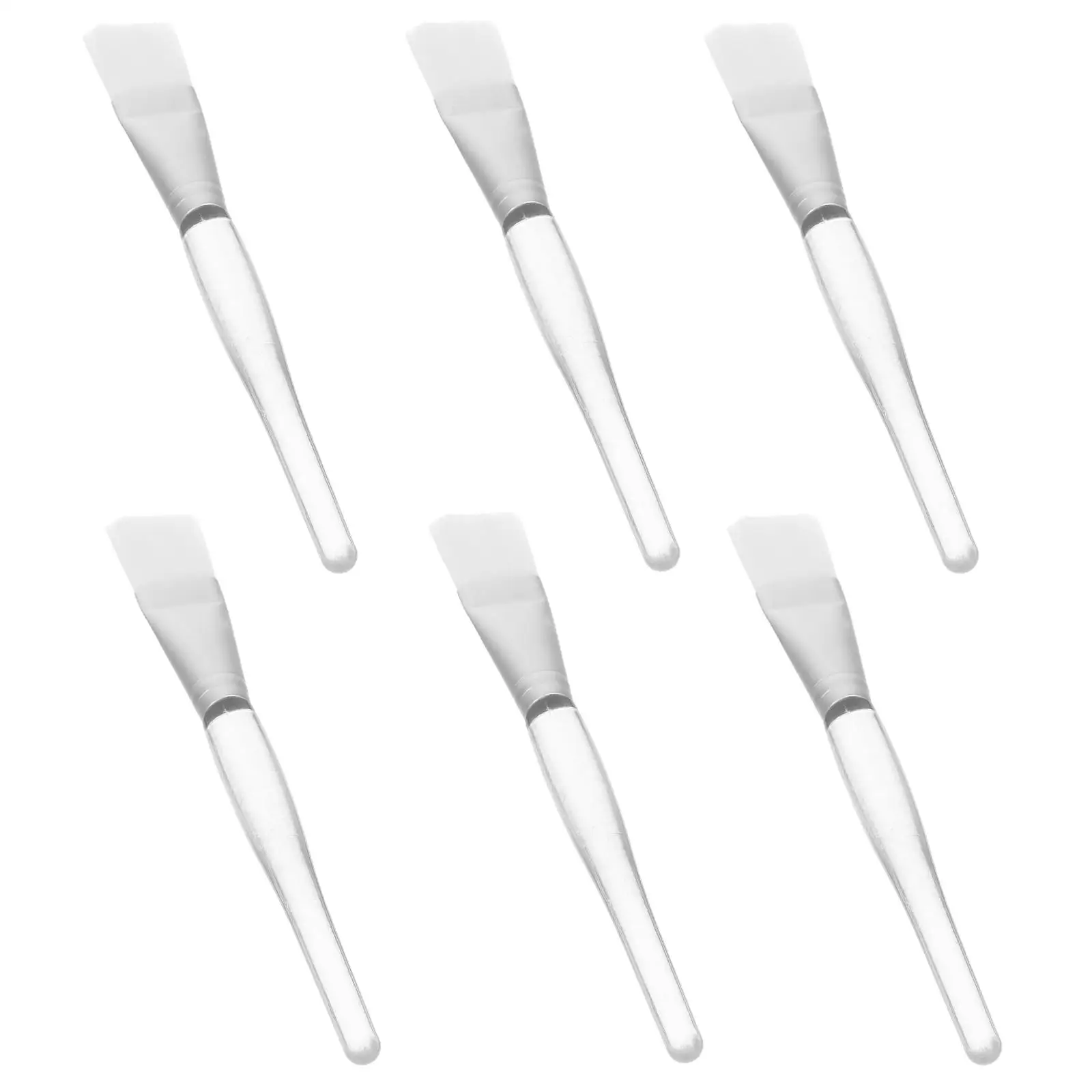 6pcs Face Mask Brush Transparent Crystal Rod Even Application Durable Fiber Plastic Material Daily Travel Makeup Applicator
6pcs Face Mask Brush Transparent Crystal Rod Even Application Durable Fiber Plastic Material Daily Travel Makeup Applicator