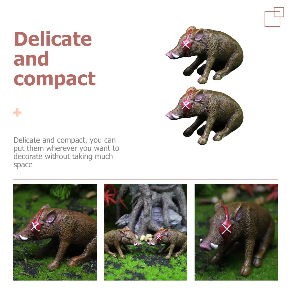 2pcs Statue Resin Cute Decorative Pig naments Mini L Cute Pig nament naments Micro L Decor Garden Sculpture
2pcs Statue Resin Cute Decorative Pig naments Mini L Cute Pig nament naments Micro L Decor Garden Sculpture