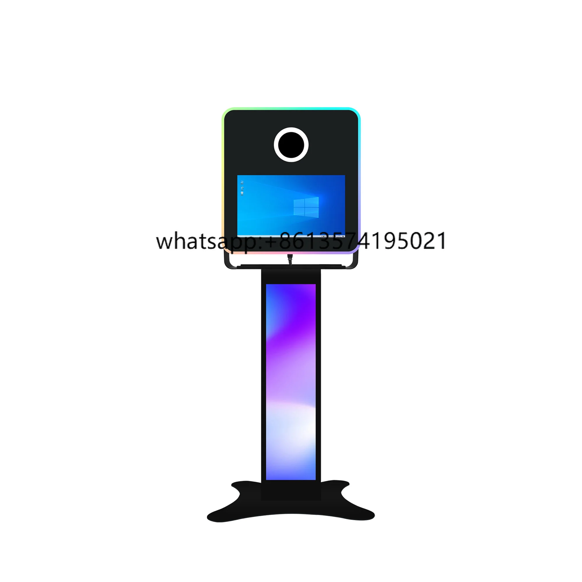 New Fashion Style Photo Studio with Retro Wood Grain, Equipped with a 15.6 Touch Screen for Photography
New Fashion Style Photo Studio with Retro Wood Grain, Equipped with a 15.6 Touch Screen for Photography