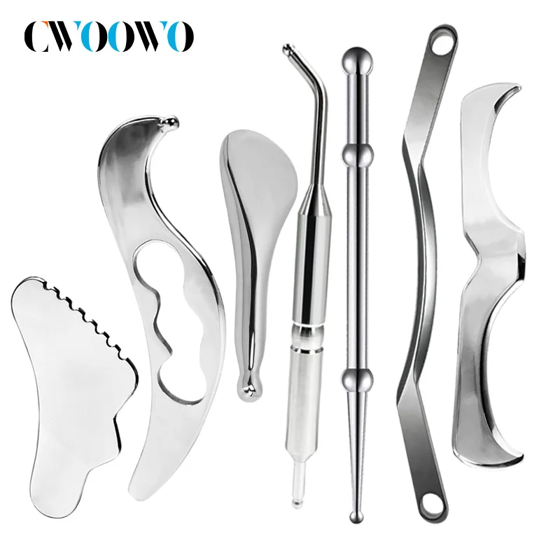 1PCS Stainless Steel Gua Sha Muscle Scraper Tool, Myofascial Scraping Tools for Physical Therapy, Lymphatic Drainage Massager
1PCS Stainless Steel Gua Sha Muscle Scraper Tool, Myofascial Scraping Tools for Physical Therapy, Lymphatic Drainage Massager