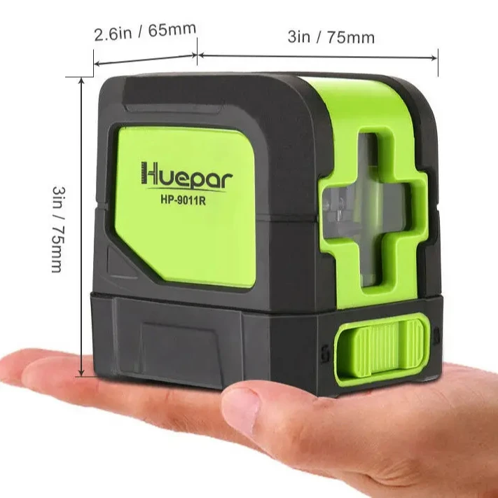 Laser Level 2 Lines Red Beam Laser Level 9011R Self Levelling Horizontal & Vertical Cross-Line With Magnetic Base
Laser Level 2 Lines Red Beam Laser Level 9011R Self Levelling Horizontal & Vertical Cross-Line With Magnetic Base