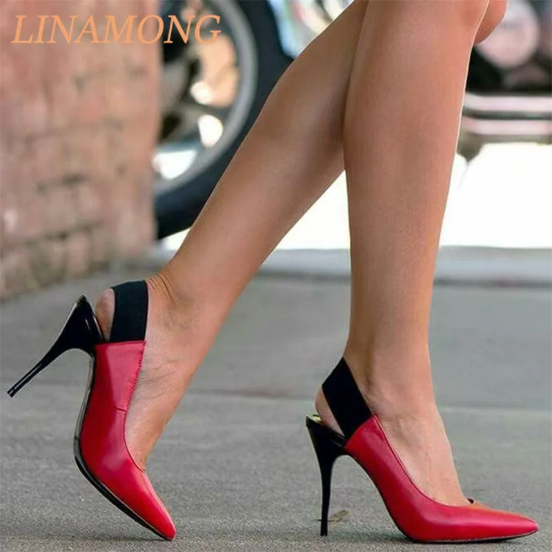 Zebra Striped Pointed Pump Fashionable Color Blocking Elastic Band At The Heel Minimalist Style Slim High-Heeled Shoes
Zebra Striped Pointed Pump Fashionable Color Blocking Elastic Band At The Heel Minimalist Style Slim High-Heeled Shoes