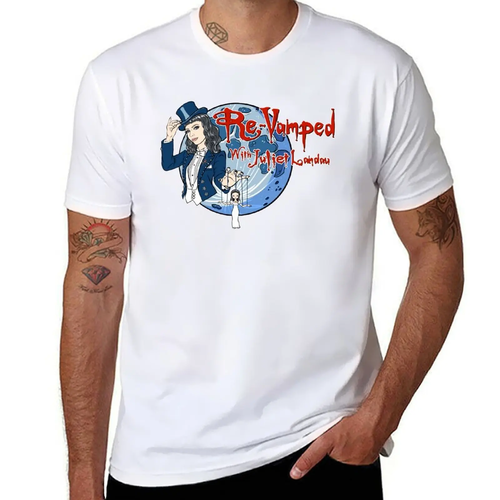 Re-Vamped with Juliet Landau (v2) T-Shirt cotton t shirt pack t shirts for man pack white T-Shirt
Re-Vamped with Juliet Landau (v2) T-Shirt cotton t shirt pack t shirts for man pack white T-Shirt
