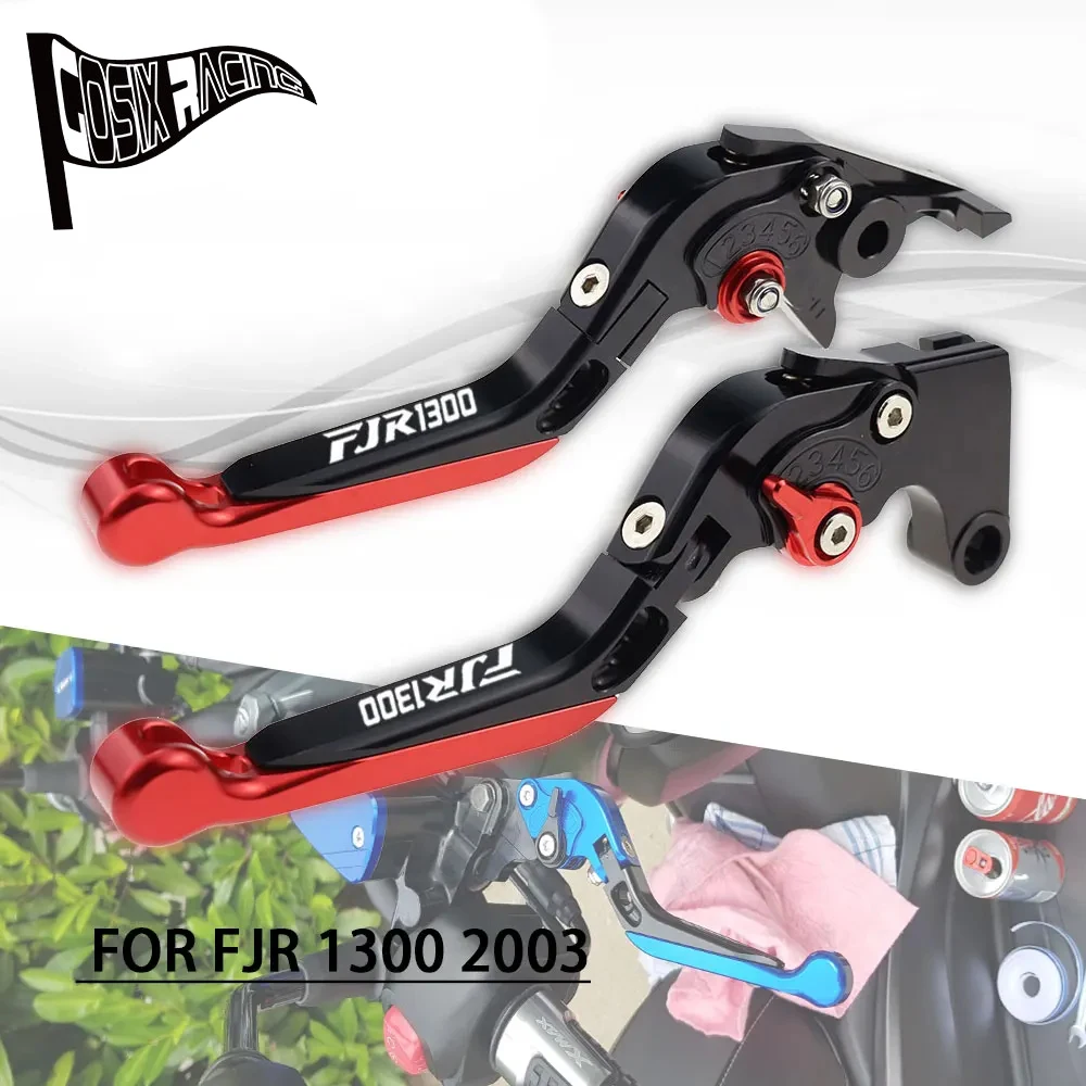 Fit For FJR 1300 2003 Folding Extendable Brake Clutch Levers FJR1300 FJR-1300 Motorcycle CNC Accessories Adjustable Handle Set
Fit For FJR 1300 2003 Folding Extendable Brake Clutch Levers FJR1300 FJR-1300 Motorcycle CNC Accessories Adjustable Handle Set