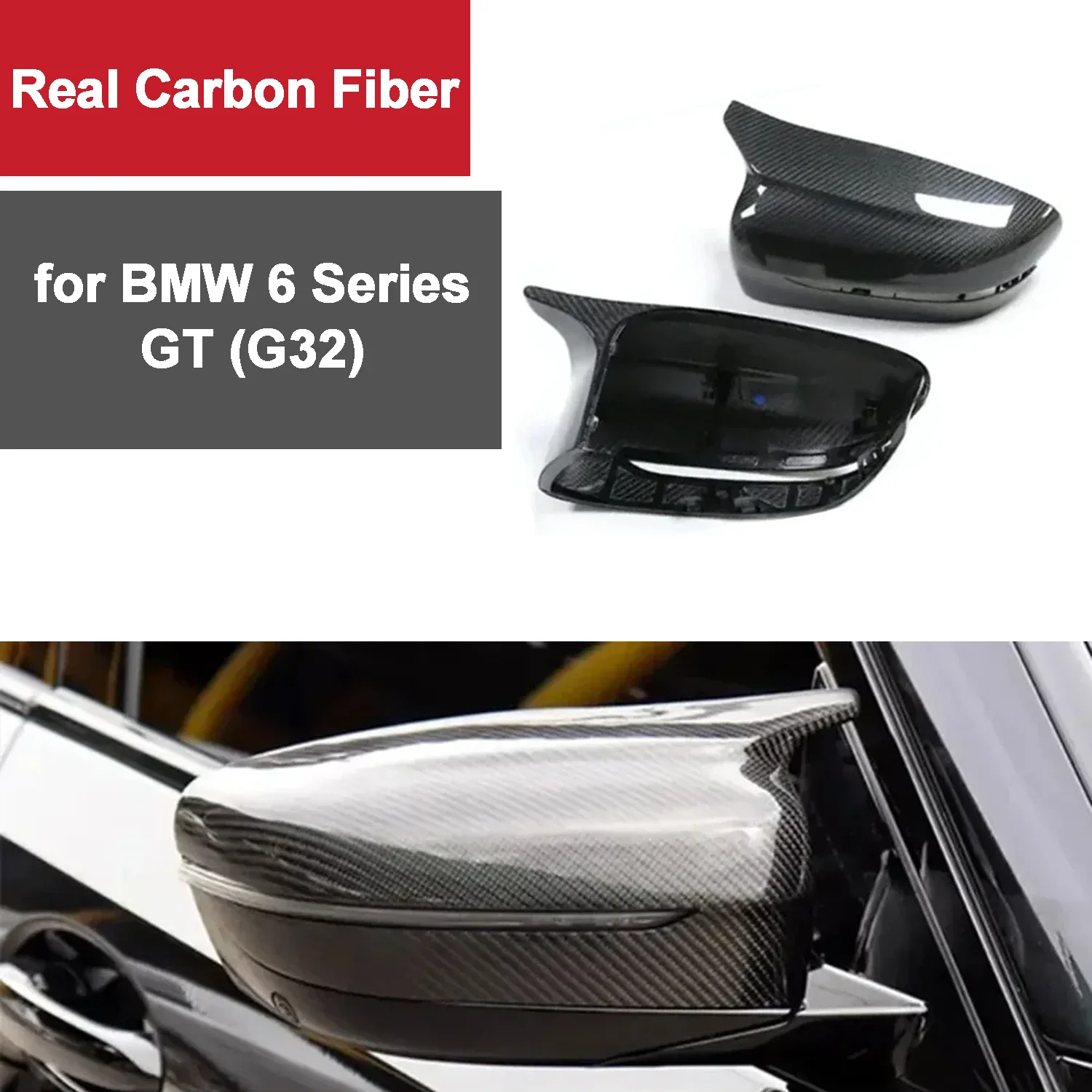 RHD Carbon Fiber Side Mirror Cover for BMW 6 Series GT G32 2017-2023 Rearview Mirror Shells Frame Replacement Case Protector
RHD Carbon Fiber Side Mirror Cover for BMW 6 Series GT G32 2017-2023 Rearview Mirror Shells Frame Replacement Case Protector