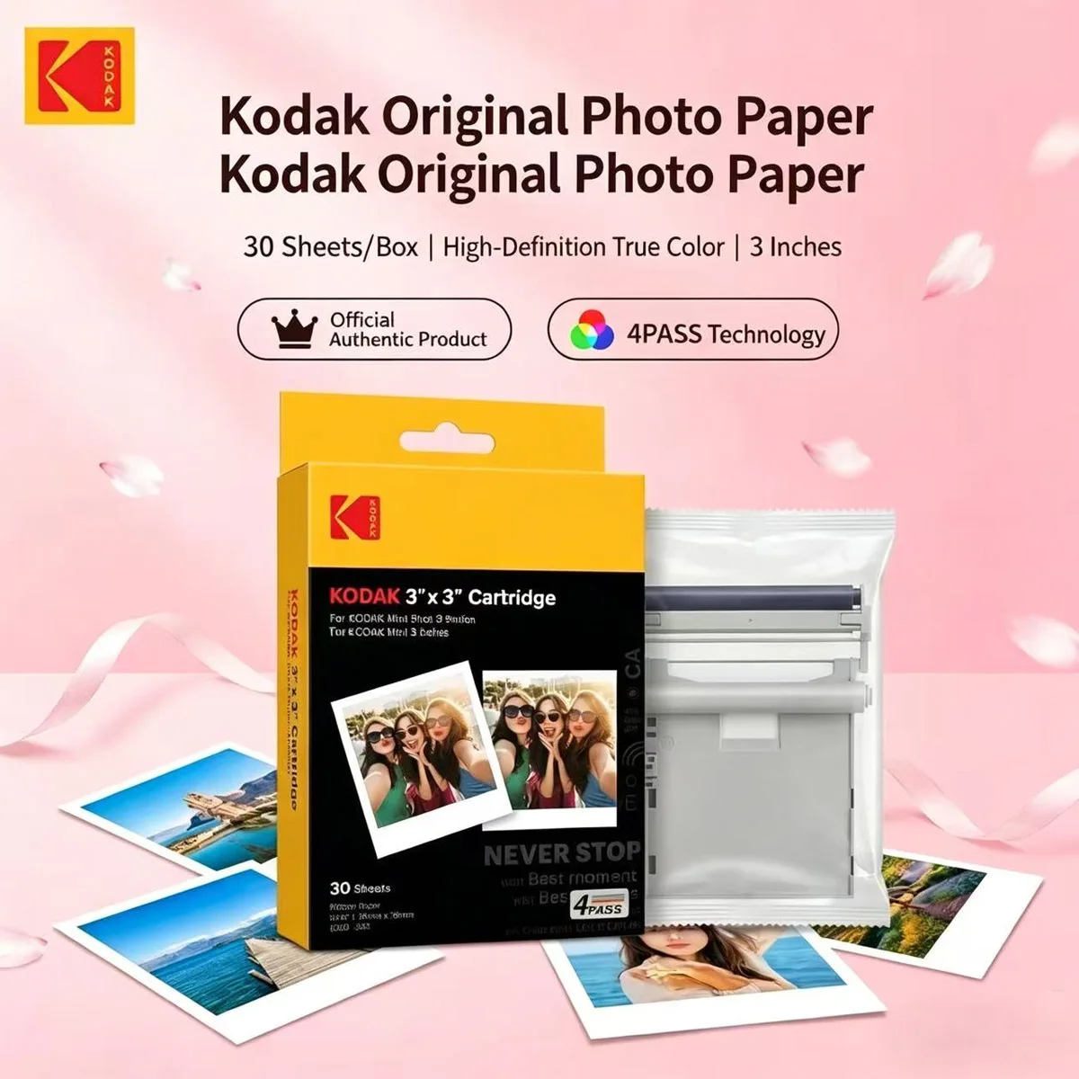Глянцевая водостойкая фотобумага Kodak 2/3/4 дюйма для мобильных фотопринтеров C210R/C300R/PD460 Minishot, фотобумага для ленточных принтеров
Глянцевая водостойкая фотобумага Kodak 2/3/4 дюйма для мобильных фотопринтеров C210R/C300R/PD460 Minishot, фотобумага для ленточных принтеров
