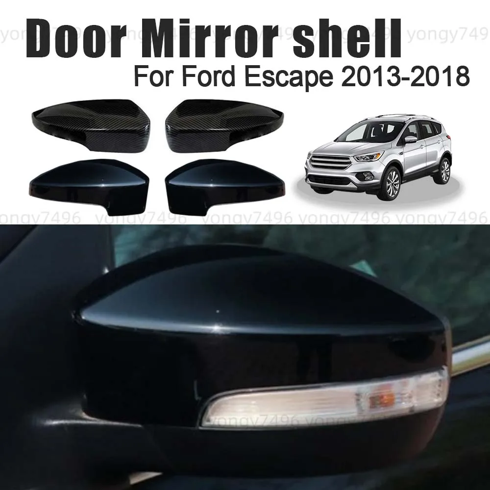 Replace Protective Cover Carbon Fiber Glossy Black Door Mirror Shell For Ford Escape 2013 2014 2015 2016 2017 2018 Accessories
Replace Protective Cover Carbon Fiber Glossy Black Door Mirror Shell For Ford Escape 2013 2014 2015 2016 2017 2018 Accessories
