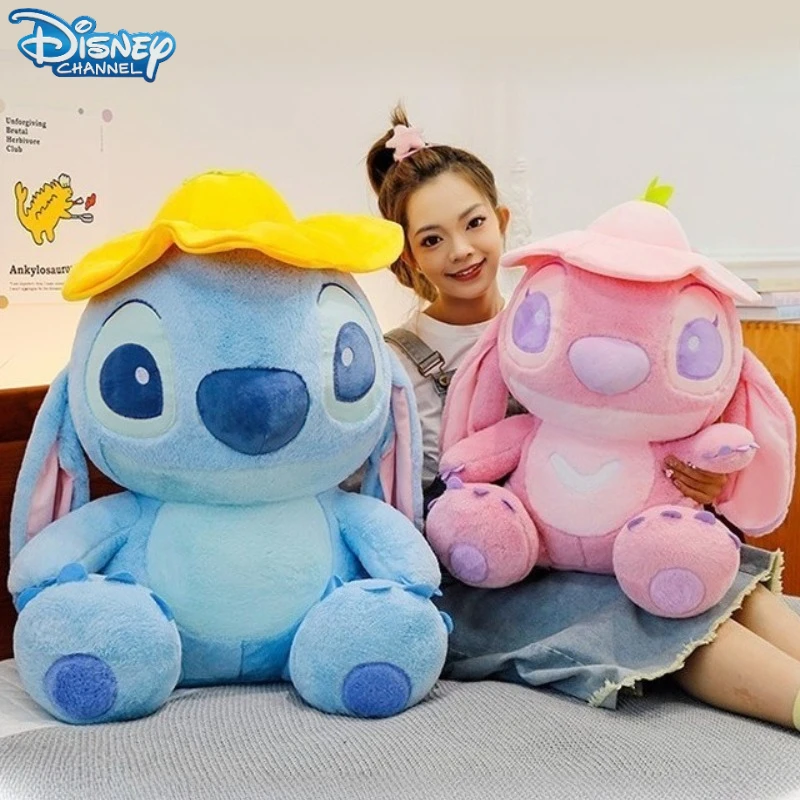 80CM Big Size Stitch Disney Angel Plush Cartoon Anime Plushies Kawaii Ornament Comfortable Soft Doll Children Cushion Toy Gift
80CM Big Size Stitch Disney Angel Plush Cartoon Anime Plushies Kawaii Ornament Comfortable Soft Doll Children Cushion Toy Gift