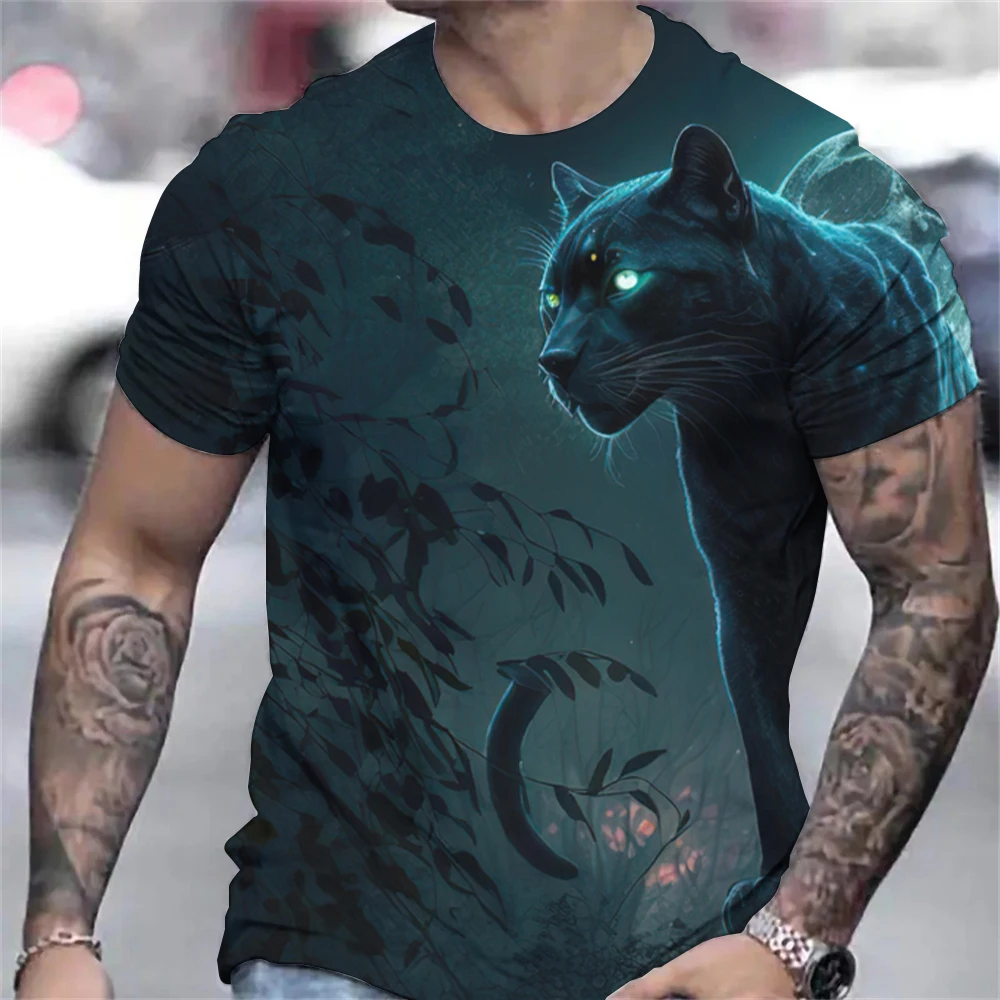 Men's Animal 3D Print T Shirt For Men Summer Loose Street Casual Retro Trend Fashion Comfortable Round Neck Short Sleeve Top
Men's Animal 3D Print T Shirt For Men Summer Loose Street Casual Retro Trend Fashion Comfortable Round Neck Short Sleeve Top