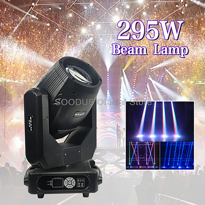 Led Moving Head 295W Infinite Rotation Beam Lighting With Pattern Effect Strobe Dj Bar DMX512 Stage Effect DJ Disco Bar Wedding
Led Moving Head 295W Infinite Rotation Beam Lighting With Pattern Effect Strobe Dj Bar DMX512 Stage Effect DJ Disco Bar Wedding