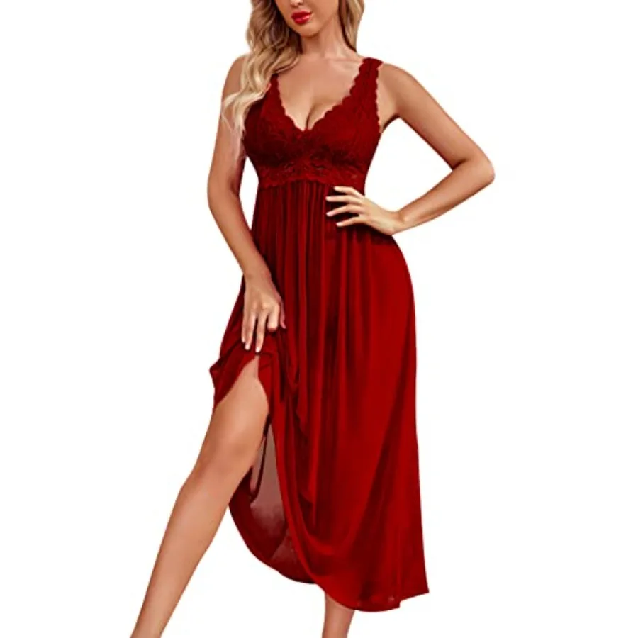 Avidlove Women Lingerie Lace Babydoll Nightdress Mesh Chemise V Neck Sleepwear
Avidlove Women Lingerie Lace Babydoll Nightdress Mesh Chemise V Neck Sleepwear