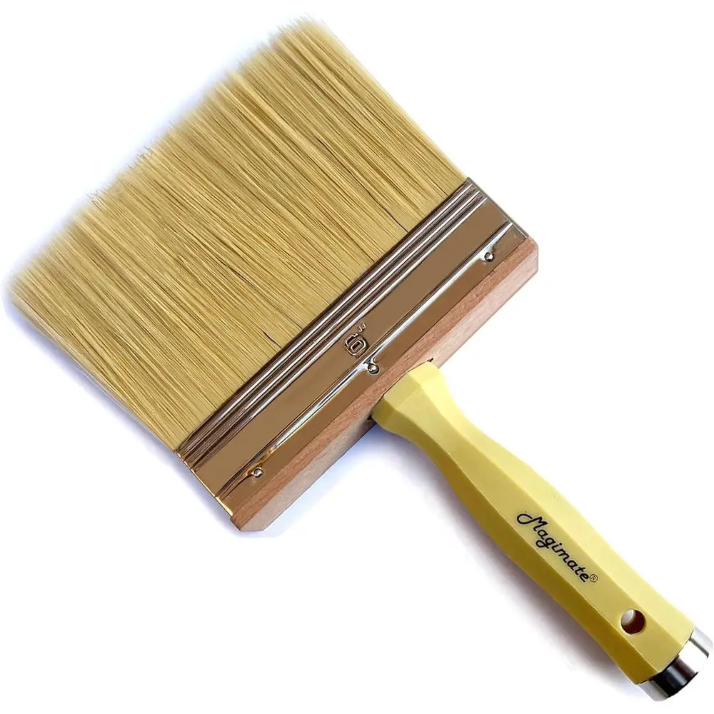 6-inch Wide Heavy-Duty Paint Brush for Large Area Staining and General Use on Walls, Wood, and Masonry
6-inch Wide Heavy-Duty Paint Brush for Large Area Staining and General Use on Walls, Wood, and Masonry