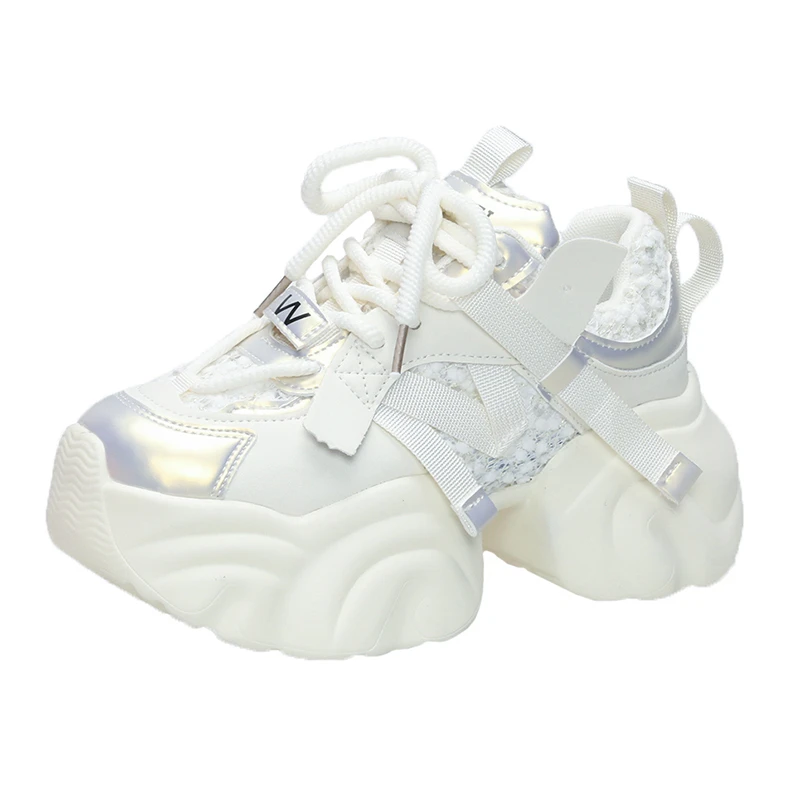 7CM Fashion Spring Autumn Sneakers Women Lace Up Chunky Platform Sports Dad Shoes Woman Comfort Casual Shoes Zapatillas Mujer
7CM Fashion Spring Autumn Sneakers Women Lace Up Chunky Platform Sports Dad Shoes Woman Comfort Casual Shoes Zapatillas Mujer