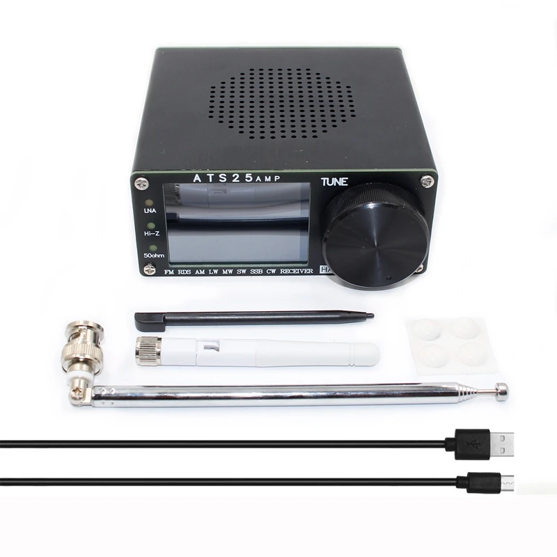 New 4.17 Firmware ATS25 AMP RDS Full Band Radio FM RDS AM LW MW SW SSB DSP Receiver With Spectrum Scanning Easy Install
New 4.17 Firmware ATS25 AMP RDS Full Band Radio FM RDS AM LW MW SW SSB DSP Receiver With Spectrum Scanning Easy Install