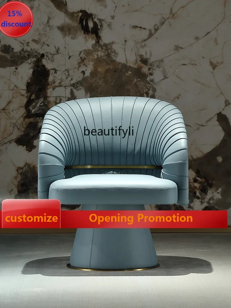 B7304 ss Modern Italian Light Luxury Leather Lounge Chair Single Seat Couch Tea Table Chair
B7304 ss Modern Italian Light Luxury Leather Lounge Chair Single Seat Couch Tea Table Chair