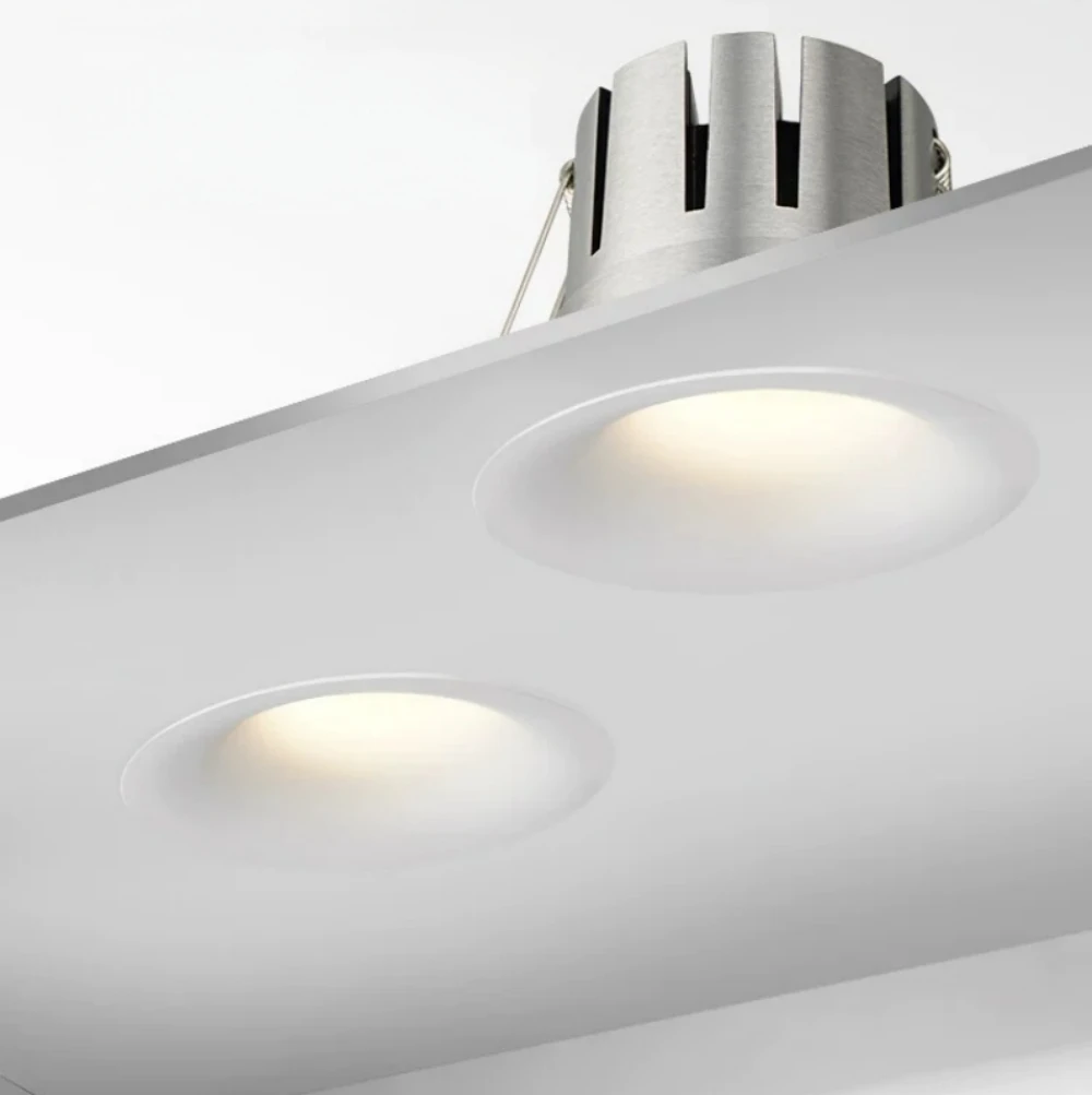 Embedded LED downlights deep anti-glare COB ceiling lights dimming spotlights 10W12W15W arc-shaped indoor lighting CRI98
Embedded LED downlights deep anti-glare COB ceiling lights dimming spotlights 10W12W15W arc-shaped indoor lighting CRI98