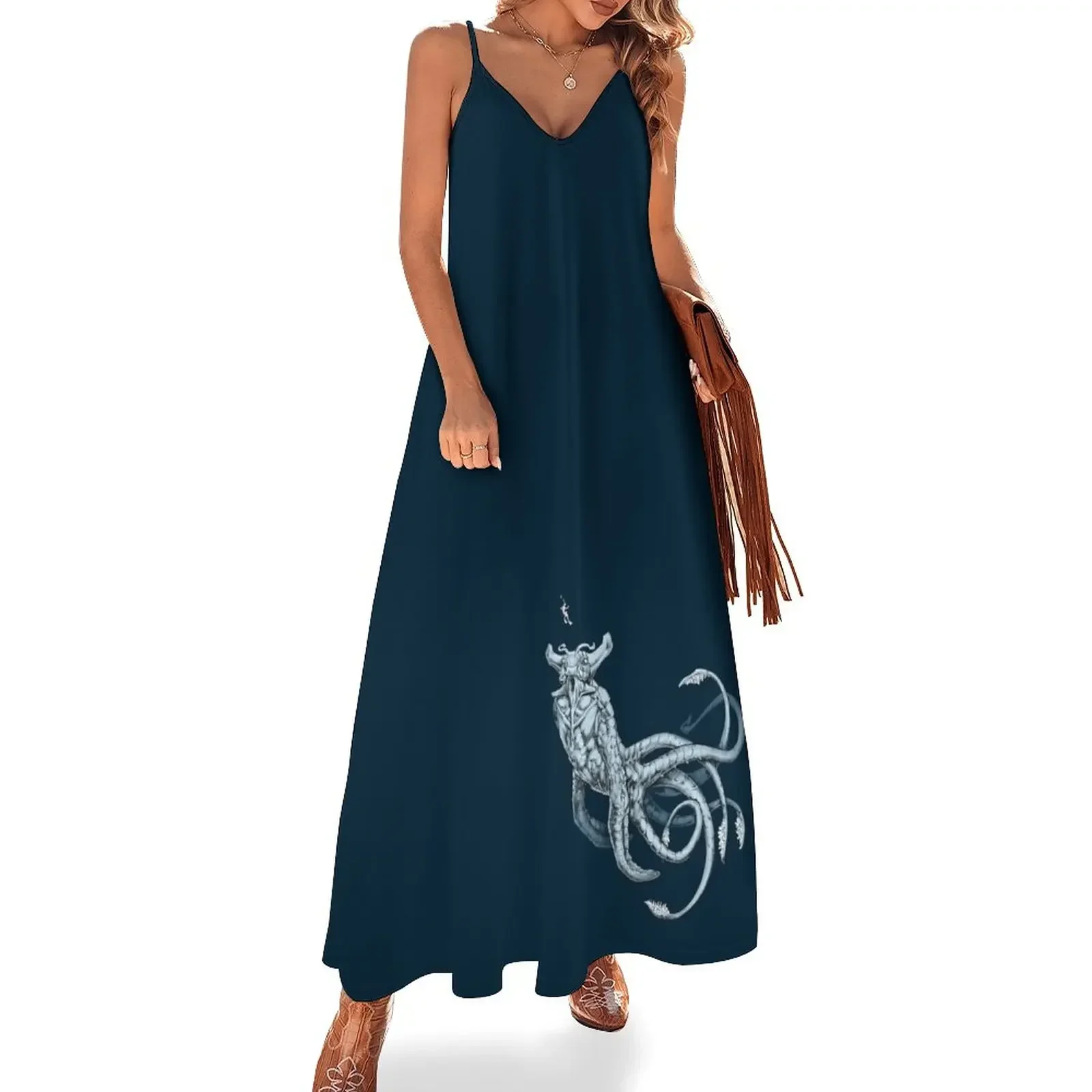 Sea Emperor Transparent Sleeveless Dress summer dress women 2025 Beachwear Dress
Sea Emperor Transparent Sleeveless Dress summer dress women 2025 Beachwear Dress
