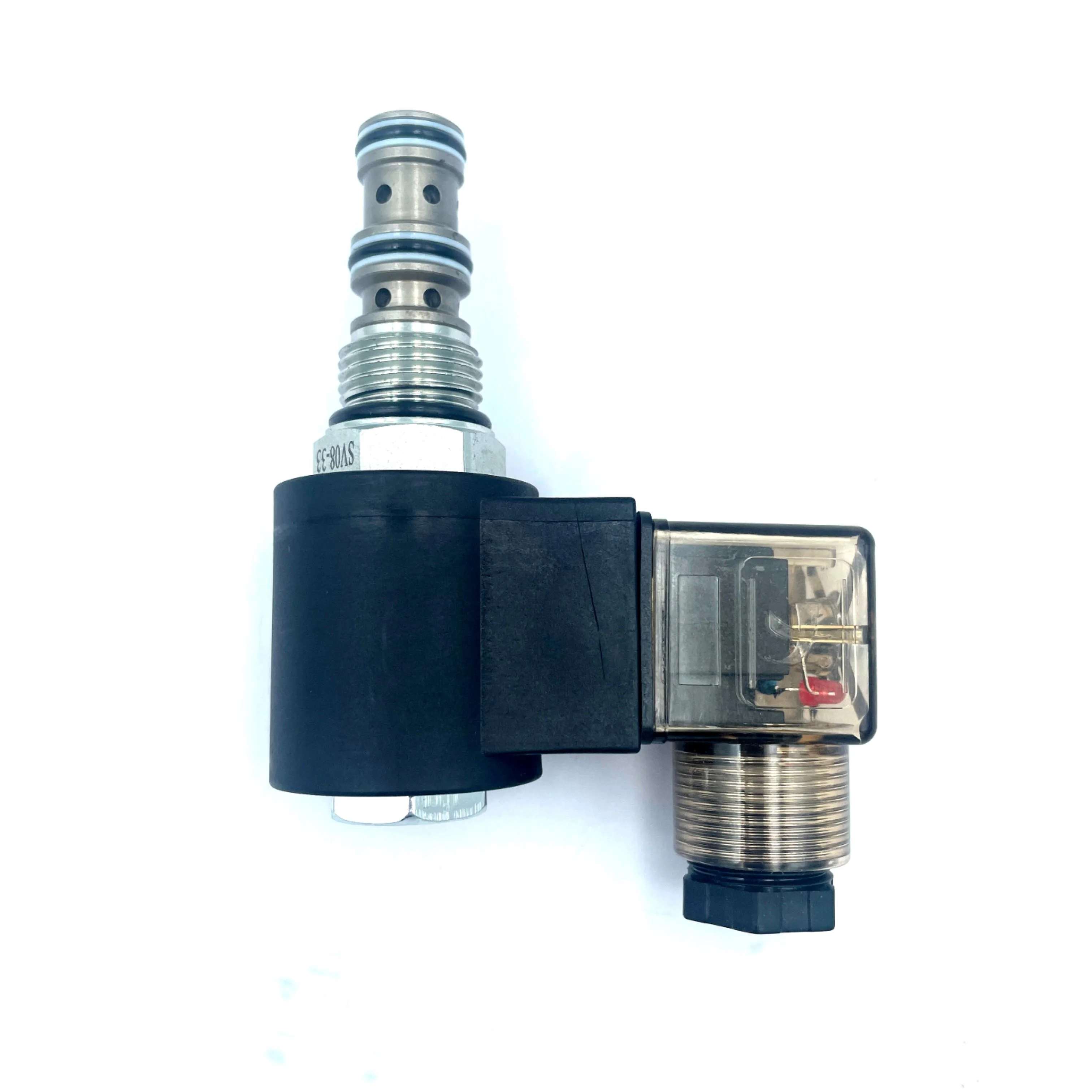 SV08-33 Hydraulic Threaded Cartridge Valve DHF08-234 Two-position Three-way Reversing Solenoid Valve LSV2-08-3C
SV08-33 Hydraulic Threaded Cartridge Valve DHF08-234 Two-position Three-way Reversing Solenoid Valve LSV2-08-3C