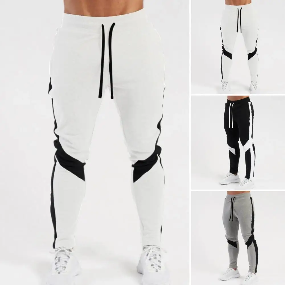 Solid Color Men Pants Men's Fashionable Sports Drawstring Trousers with Pockets Spring/autumn Full Length Pants for Active Men
Solid Color Men Pants Men's Fashionable Sports Drawstring Trousers with Pockets Spring/autumn Full Length Pants for Active Men