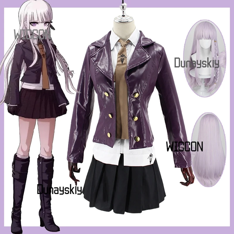 Игра Danganronpa: Trigger Happ Kirigiri Kyoko Косплей Костюм PU Пальто JK Униформа Юбка Парик Женщина Хэллоуин Кампус Костюмы для вечеринок
Игра Danganronpa: Trigger Happ Kirigiri Kyoko Косплей Костюм PU Пальто JK Униформа Юбка Парик Женщина Хэллоуин Кампус Костюмы для вечеринок