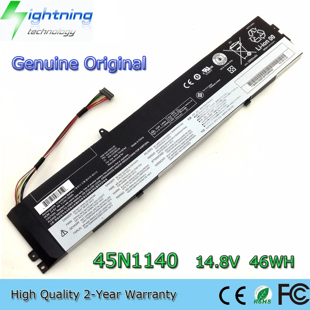 Новый оригинальный аккумулятор 45N1140 14,8 в 46 Втч для ноутбука Lenovo ThinkPad S3-S431 S440 V4400u 45N1138 45N1139 121500158
Новый оригинальный аккумулятор 45N1140 14,8 в 46 Втч для ноутбука Lenovo ThinkPad S3-S431 S440 V4400u 45N1138 45N1139 121500158